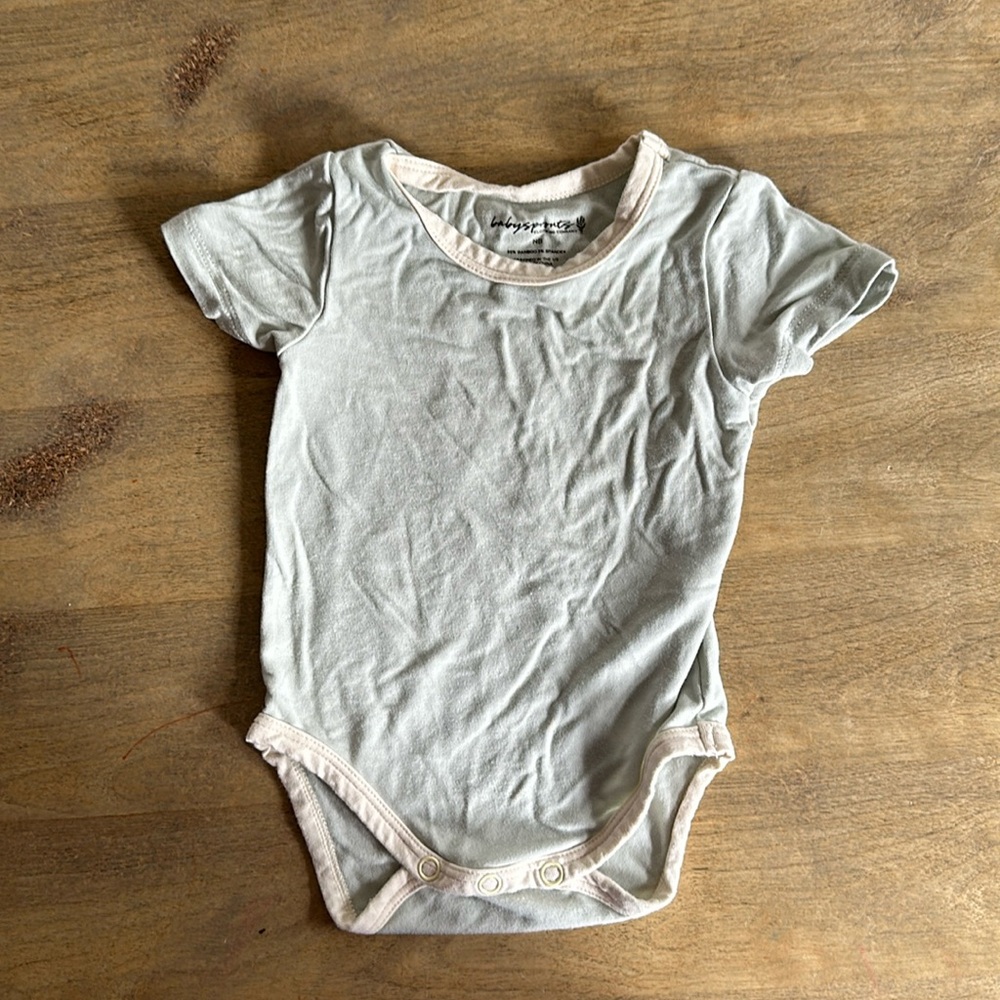 Baby sprouts onesie